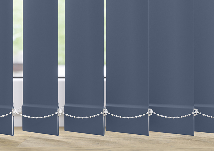 Trinity (Blackout), Prussian Blue - Vertical Blind - Image 4